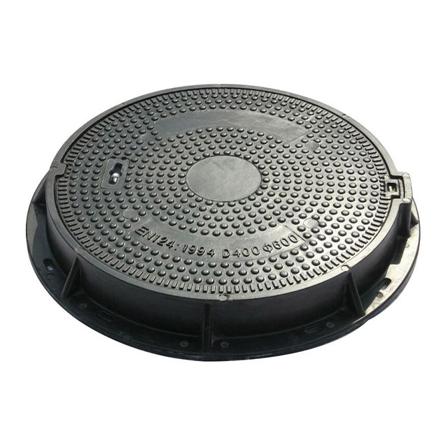 Manhole Covers And Frame Resin Composite Round Lockable Manhole Covers