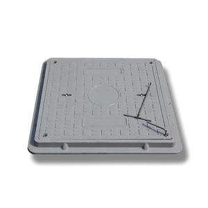 Reinforced Composite Manhole Cover with Tamper-Proof Locking System