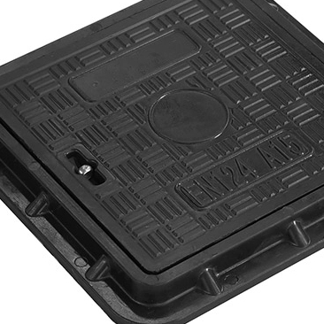 Round FRP Reinforced Manhole Cover with Anti-Slip and Locking Design