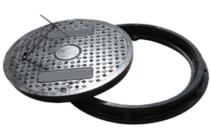 Elite Light Duty Flame Retardant FRP Manhole Cover for Power Infrastructure