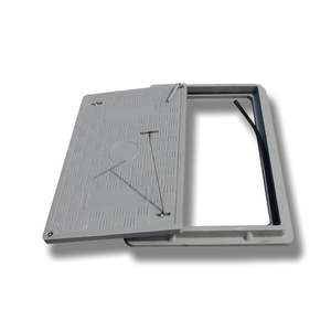 Heavy Duty SMC FRP Composite Manhole Cover – EN124 D400 Fiberglass Access Cover for Municipal Infrastructure