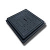 EN124 SMC Composite Manhole Cover Anti-Theft Fiberglass FRP Access Cover for Roads and Utility Systems