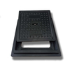 EN124 SMC Composite Manhole Cover Anti-Theft Fiberglass FRP Access Cover for Roads and Utility Systems